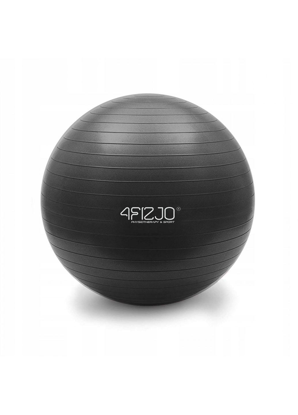 Мяч для фитнеса (фитбол) 55 см Anti-Burst 4FJ0399 Black 4FIZJO (259567468)