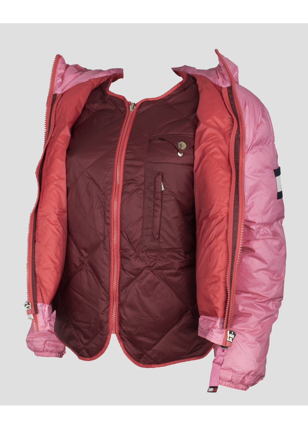 Розовая летняя куртка розовая Tommy Hilfiger