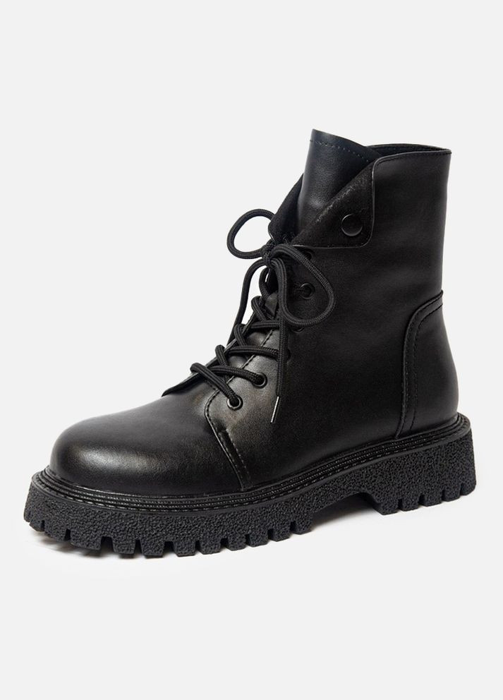 Зимние женские ботинки цвет черный цб-00225981 Wilmar