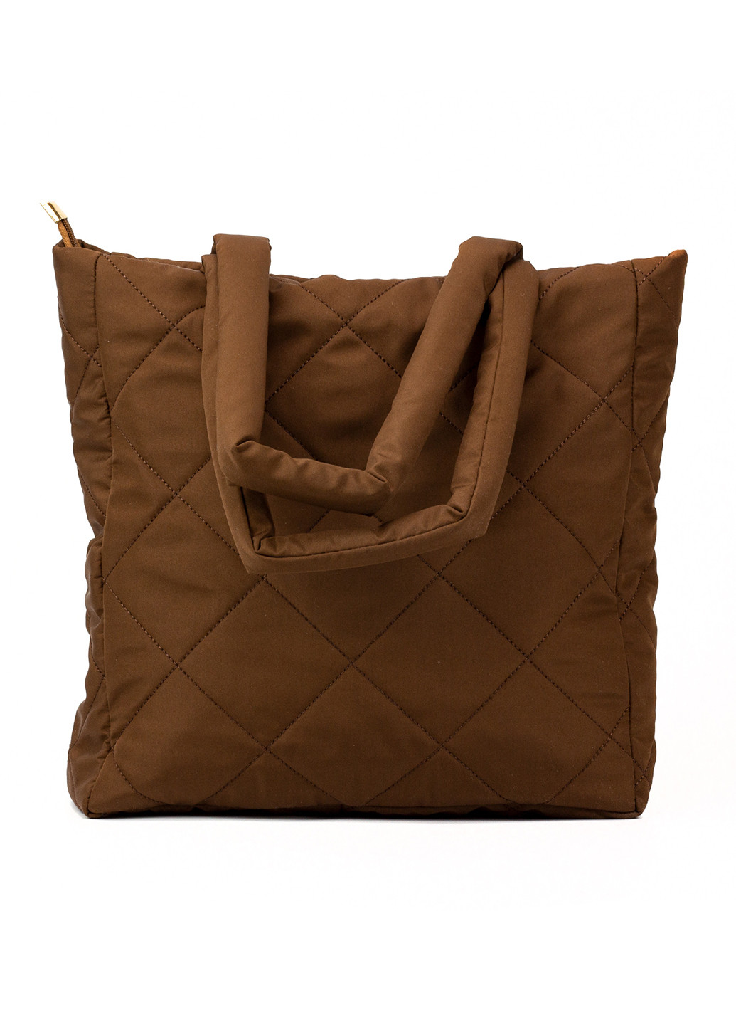 Жіноча сумка шопер з довгими ручками, коричнева Corze tr1003 (260026873)