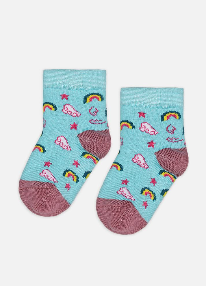 Шкарпетки для дівчинки колір м'ятний ЦБ-00229862 Yuki (266413590)
