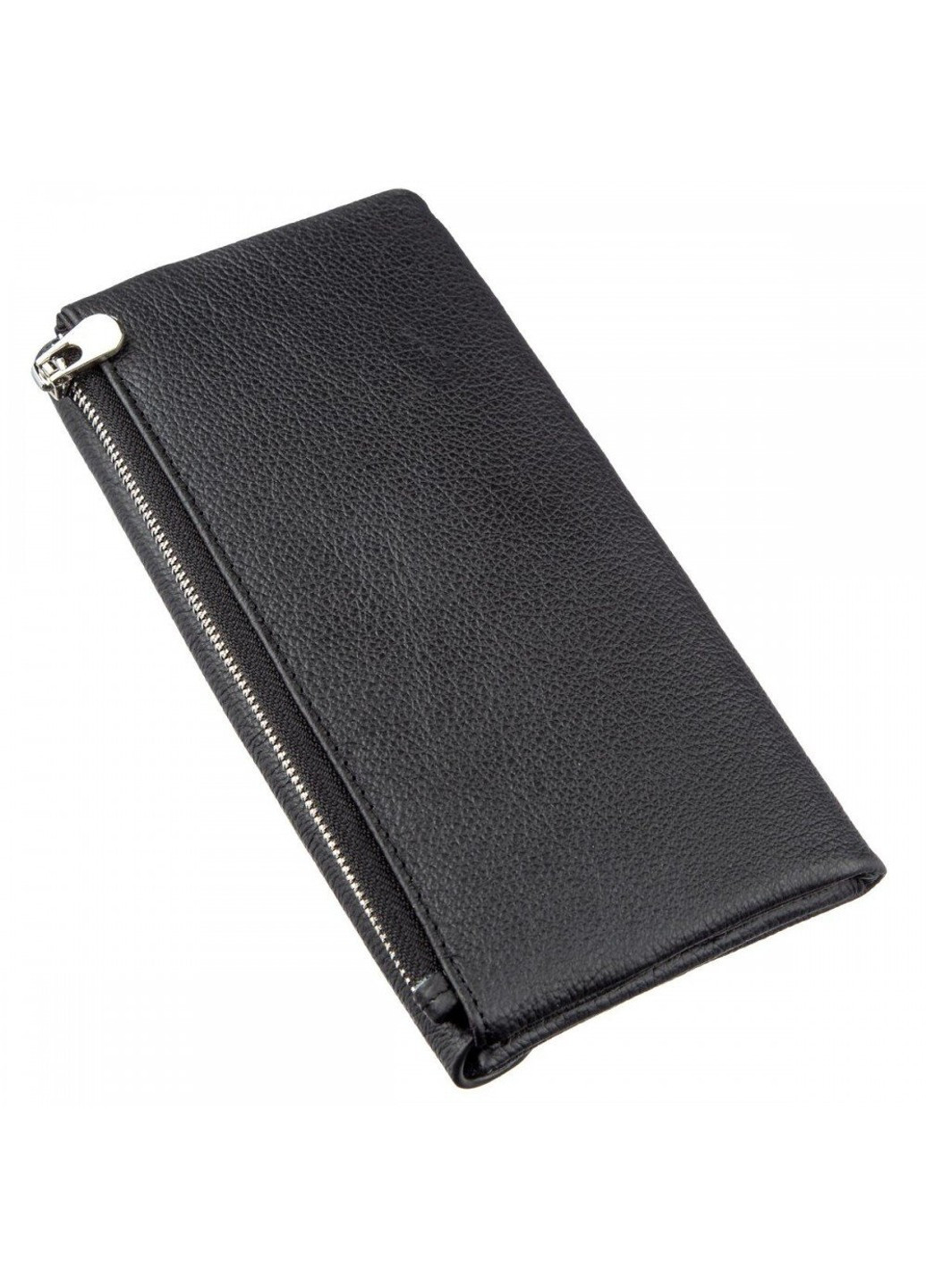 Жіночий чорний гаманець з натуральної шкіри ST Leather 18842 Чорний ST Leather Accessories (262453750)