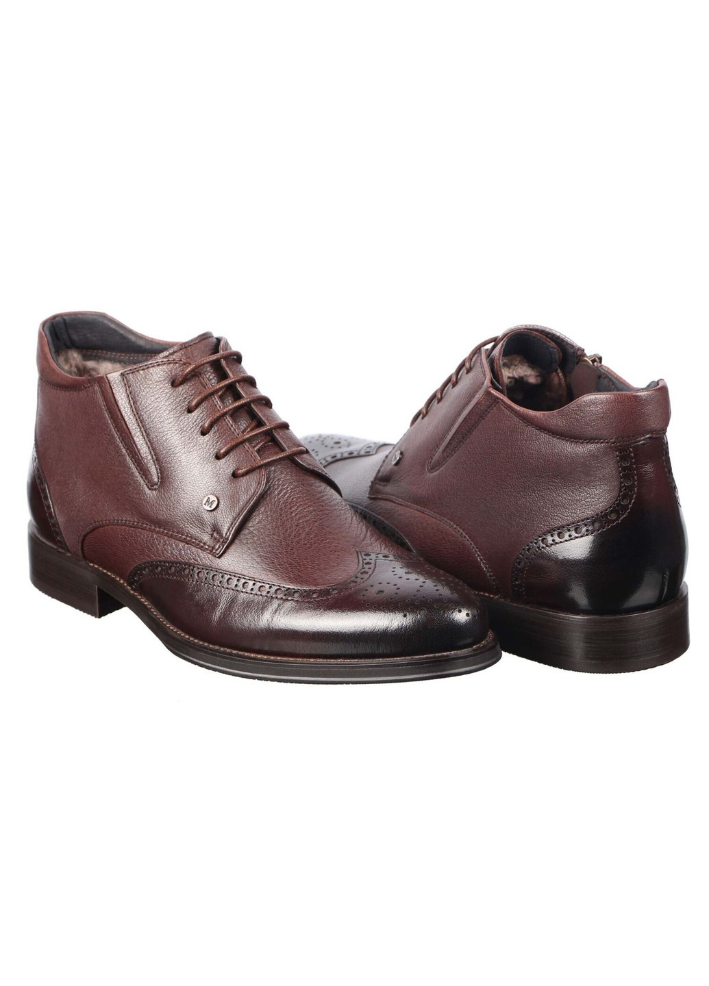 Чоловічі зимові черевики класичні 195422 Marco Pinotti (259638370)