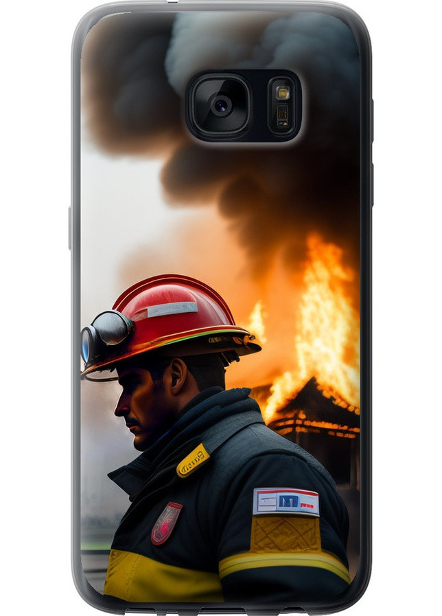 Силиконовый чехол 'Пожарник' для Endorphone Samsung Galaxy S7 G930F (258217001)