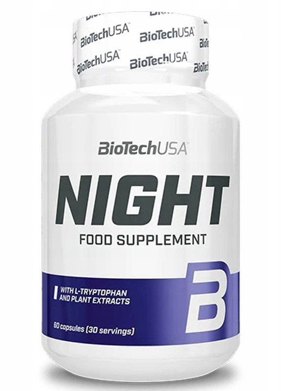 Комплекс для нормализации сна Night 60 caps Biotech (261926595)
