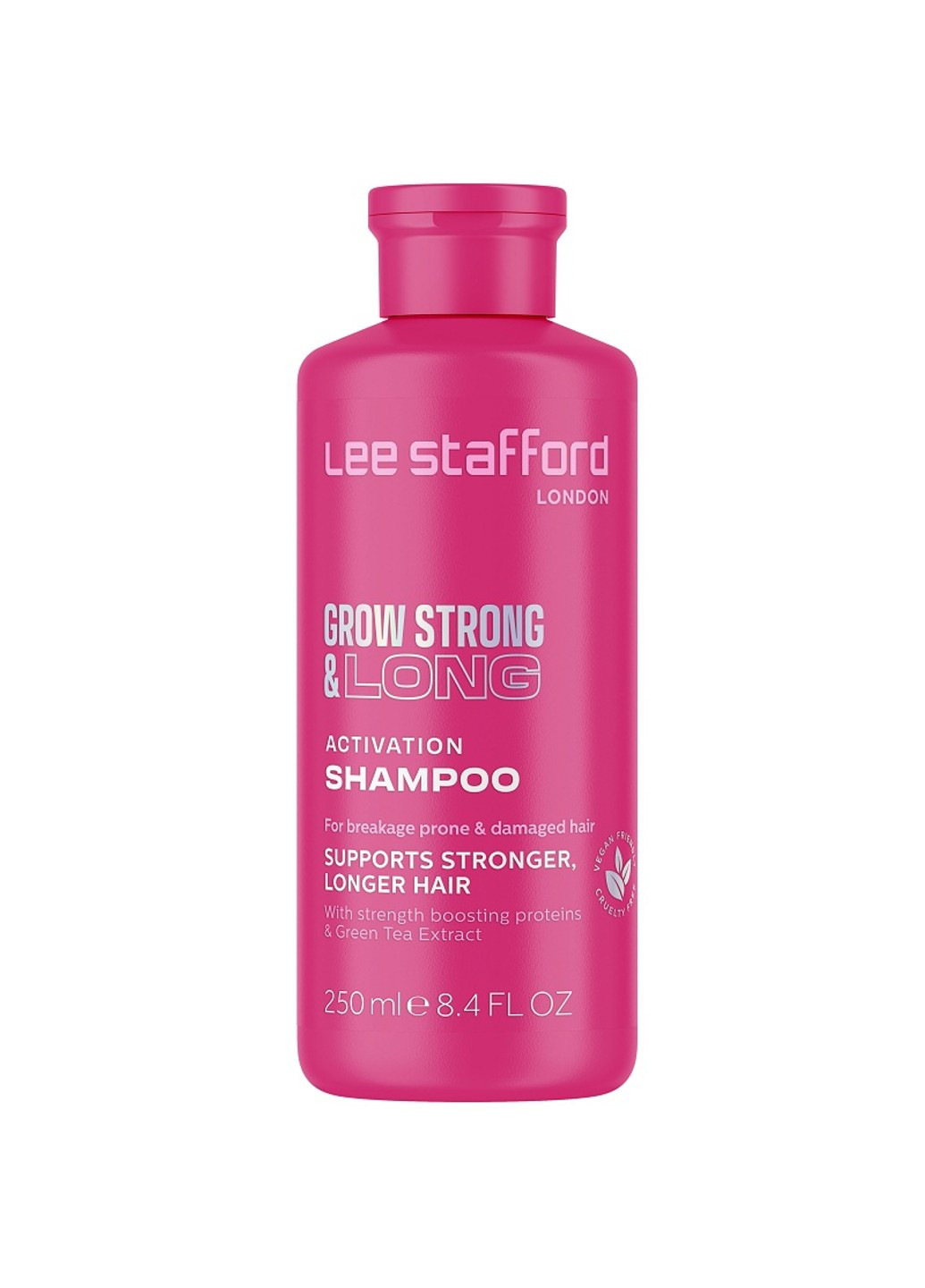 Шампунь-активатор росту волосся Grow Strong & Long Activation Shampoo 250 мл Lee Stafford (274726718)