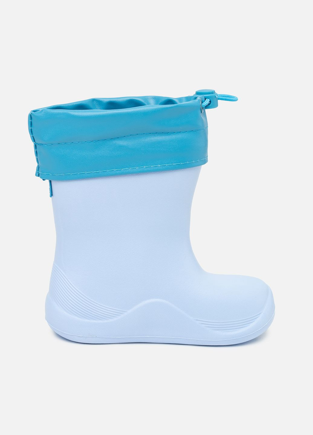 Голубые резиновые сапоги для мальчика цвет голубой цб-00236840 No Brand