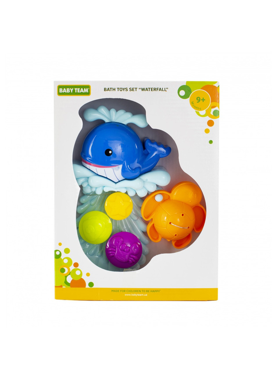 Набор игрушек для ванны "Водопад" цвет разноцветный ЦБ-00197971 Baby Team (259423363)
