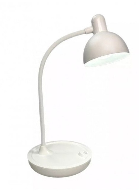 Настольная светодиодная лампа 589 (встроенный аккумулятор, 1200mAh, USB, 3Вт) - Белый China (257391923)