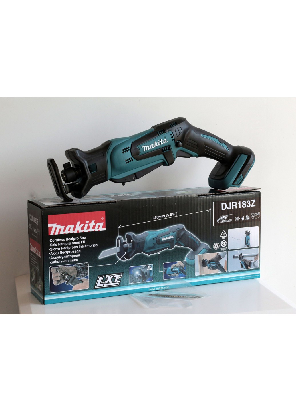 Пила шабельна акумуляторна DJR183Z (без акумуляторів та зарядного пристрою) Makita (258231984)