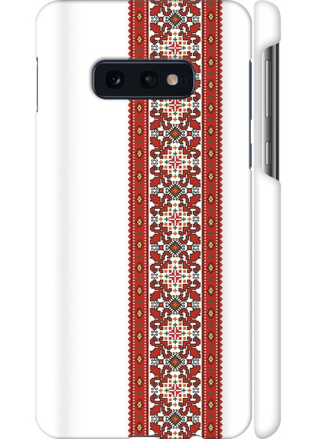 3D пластиковий матовий чохол 'Вишиванка 19' для Endorphone Samsung Galaxy S10e (269349252)