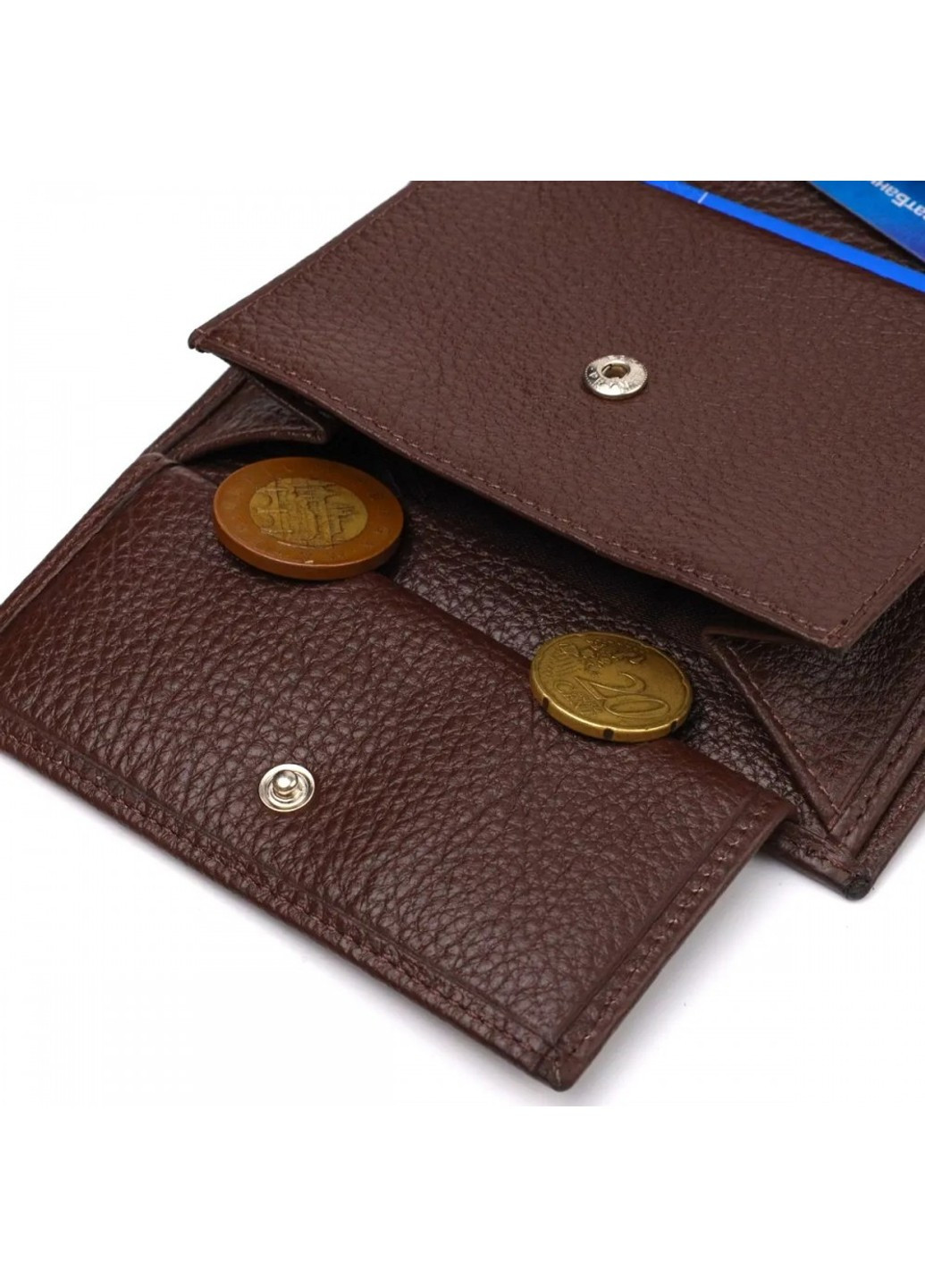 Мужской кожаный кошелек 21756 Canpellini (262523106)