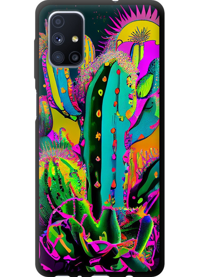 TPU чорний чохол '5619' для Endorphone Samsung Galaxy M51 M515F (258175041)