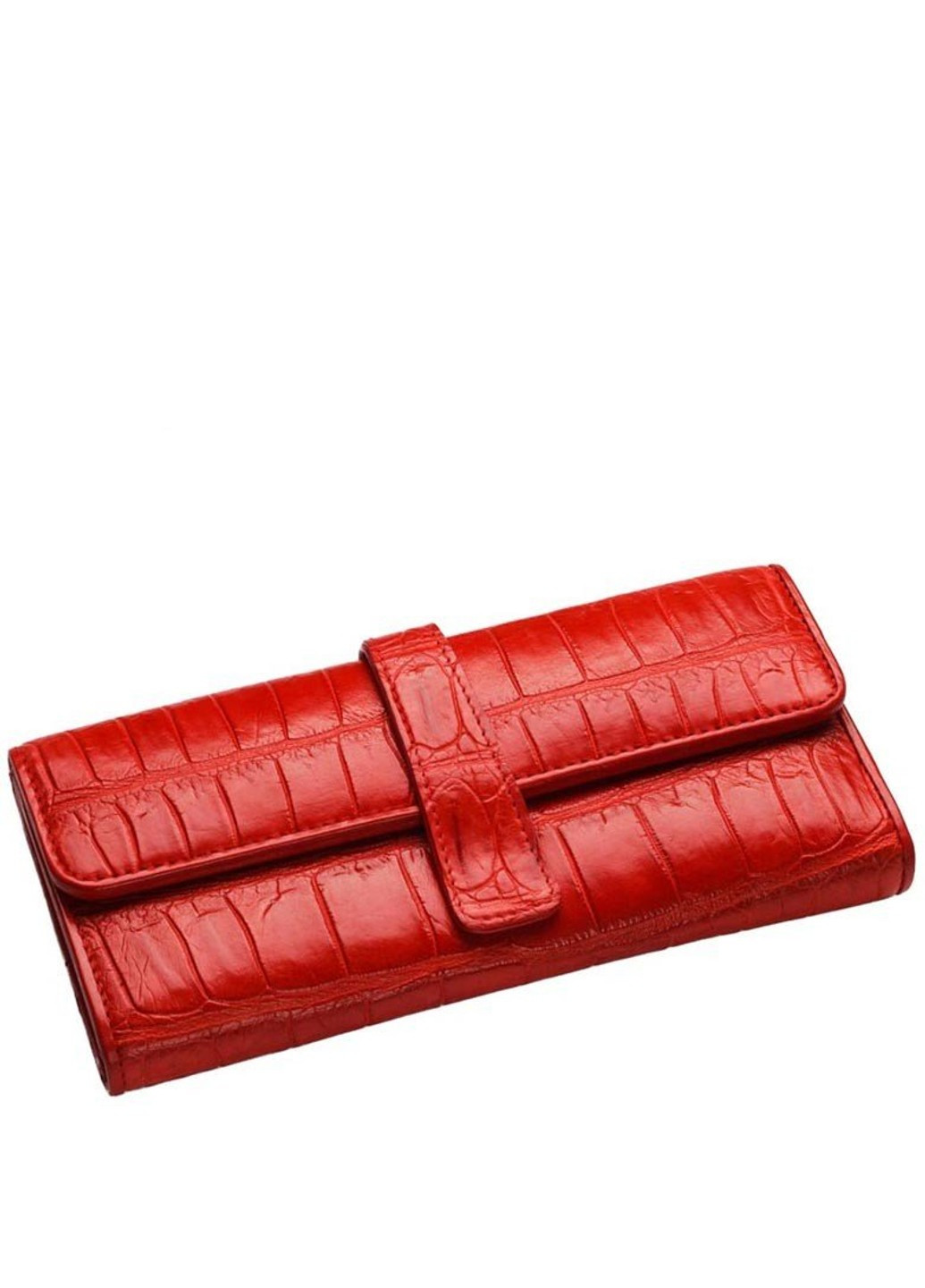 Жіночий червоний гаманець зі шкіри крокодила cw24 Ekzotic Leather (269089374)