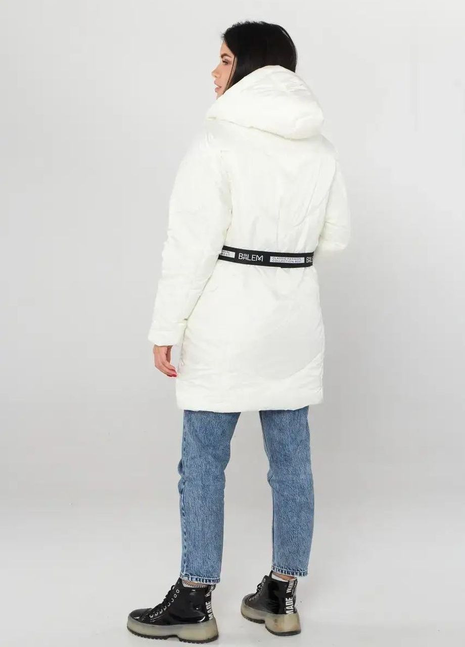 Молочна зимня зимова жіноча куртка SK
