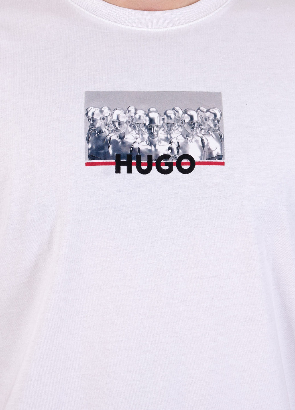 Біла футболка Hugo Boss