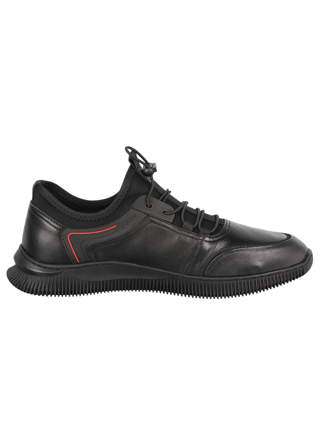 Черные демисезонные мужские кроссовки 197441 Cosottinni
