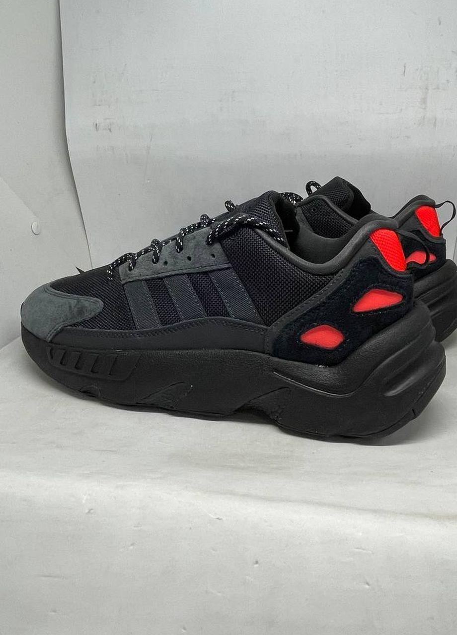 Черные кроссовки мужские ( оригинал) originals zx 22 boost adidas кросівки