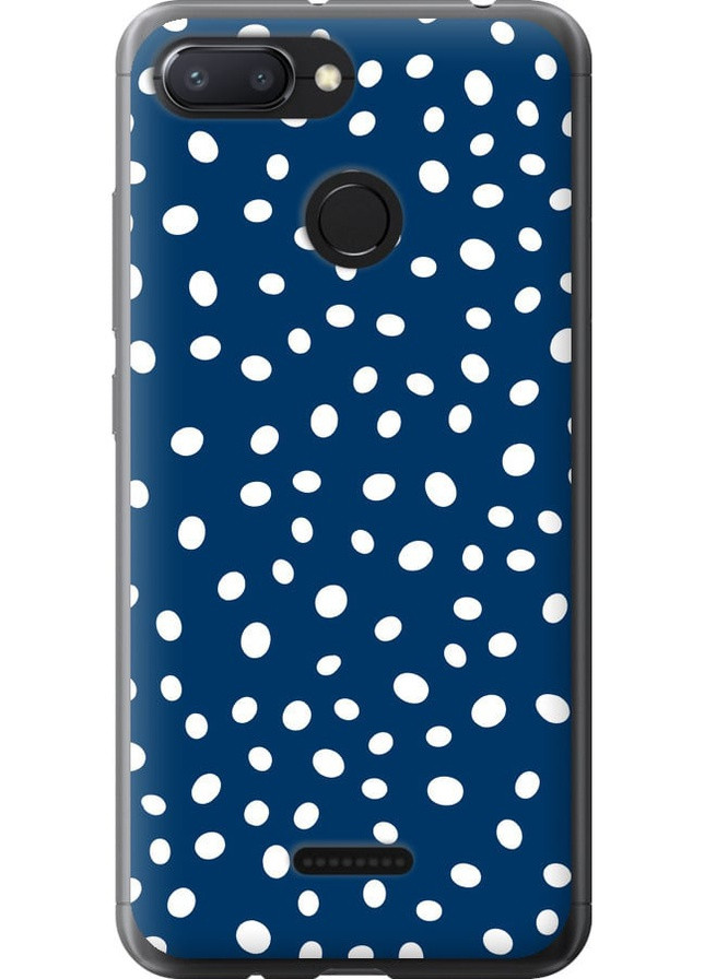 2D пластиковый чехол 'Горошек v3' для Endorphone Xiaomi Redmi 6 (258085989)
