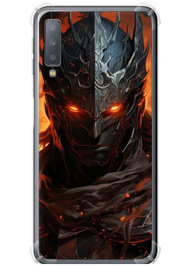 Силіконовий протиударний с посиленими кутами чохол 'Темний лицар' для Endorphone Samsung Galaxy A7 (2018) A750F (266052668)