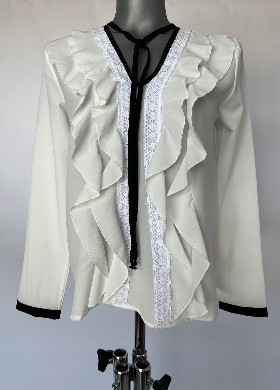 Белая демисезонная блуза Artigli