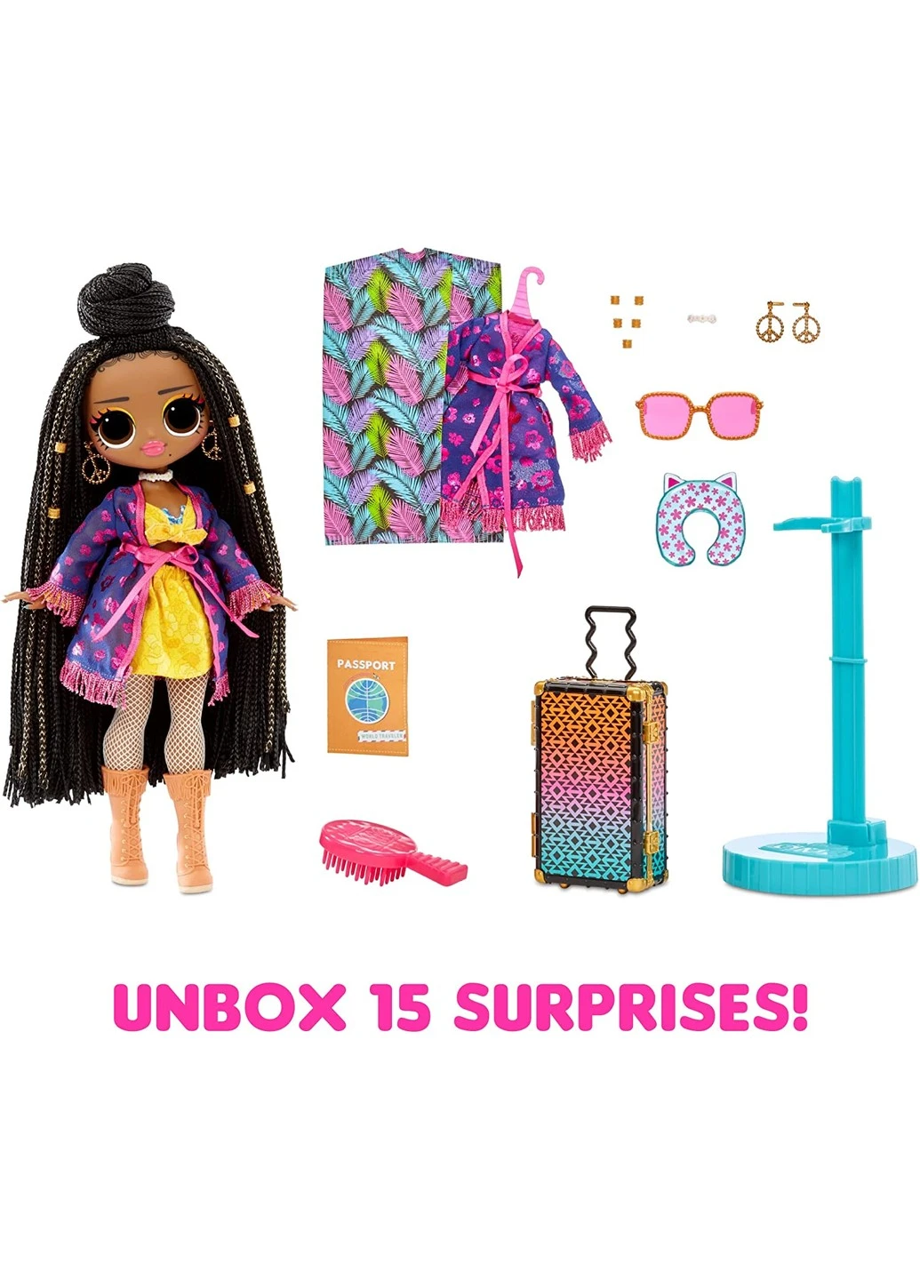Игровой набор с куклой LOL Surprise OMG World Travel Sunset Леди-закат (576570) MGA Entertainment (259111738)