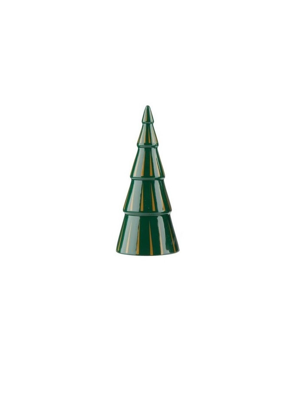 Новогодняя статуэтка елки зеленая 19 см доломит No Brand (266702555)