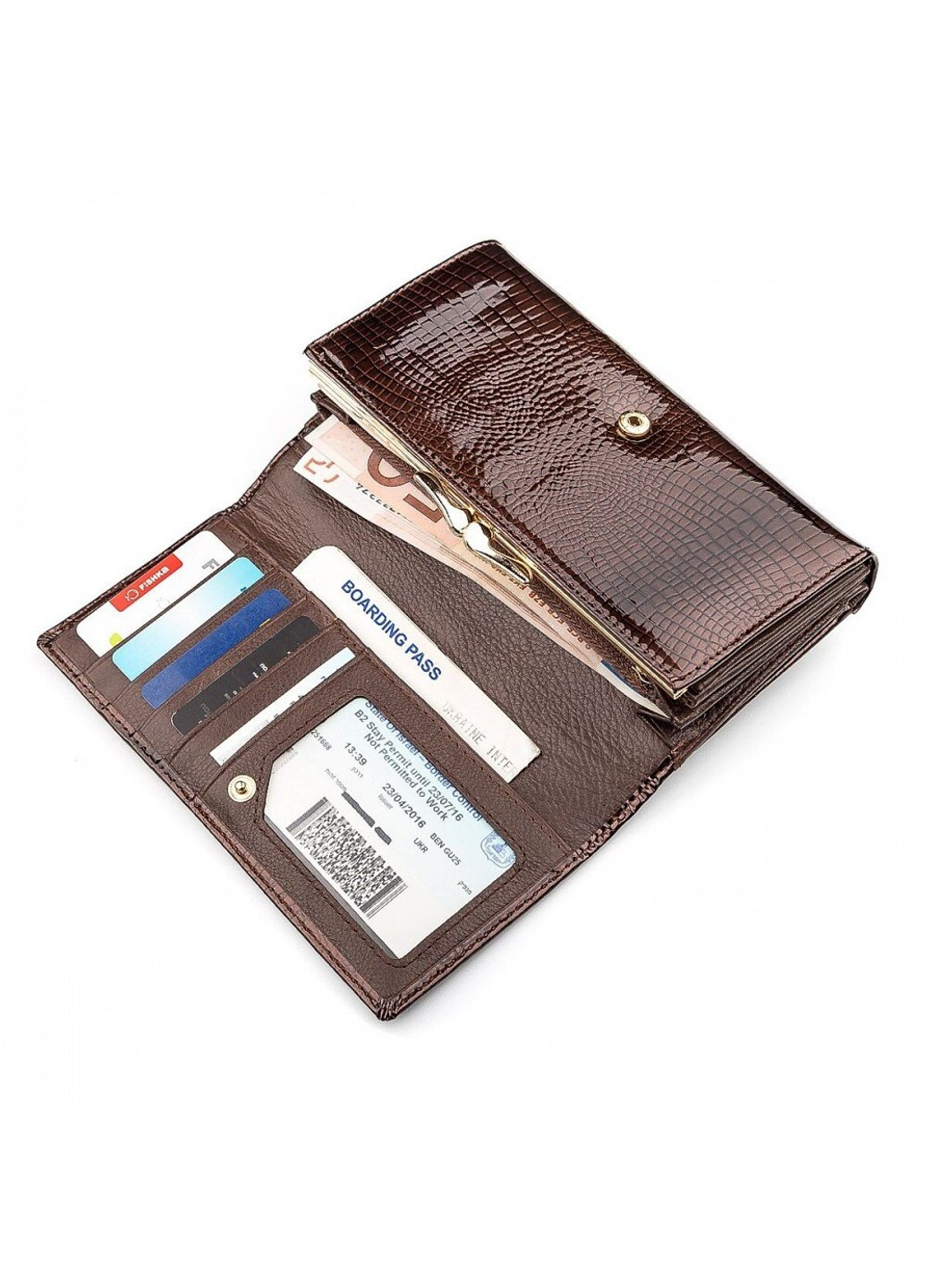 Жіночий шкіряний гаманець ST Leather 18431 (S9001A) Коричневий ST Leather Accessories (262453733)