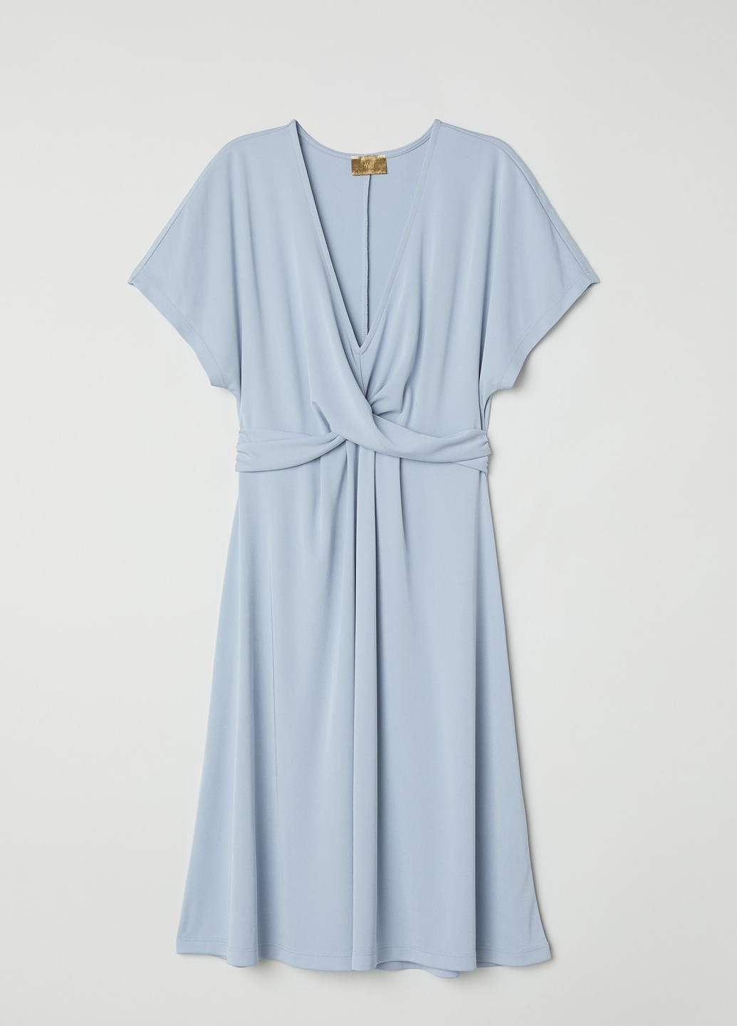 Блакитна кежуал плаття, сукня H&M однотонна