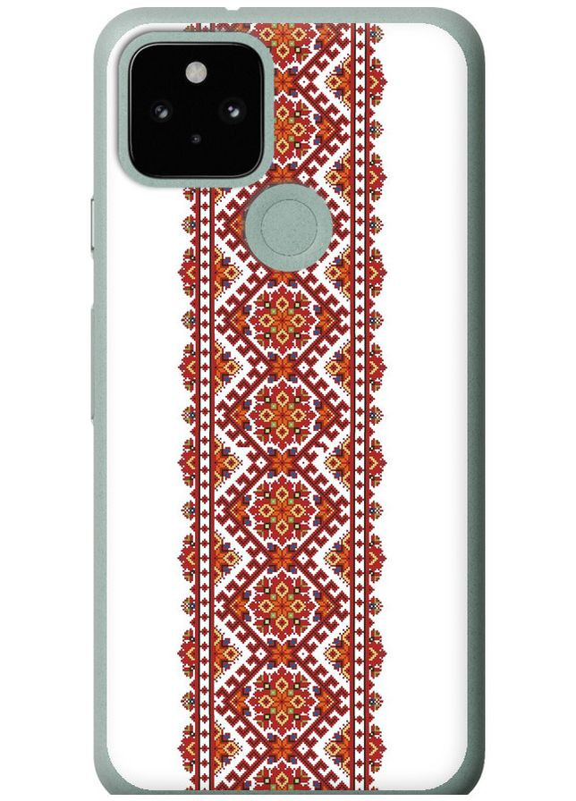 Силіконовий чохол 'Вишиванка 9' для Endorphone Google Pixel 5 (269351568)