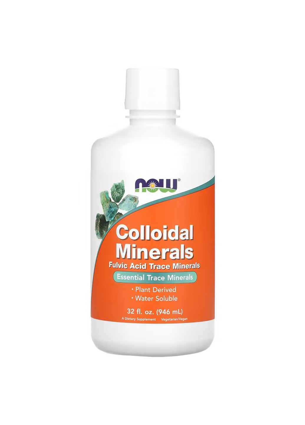 Жидкие Коллоидные Минералы Colloidal Minerals Liquid - 946 мл Now Foods (274275362)