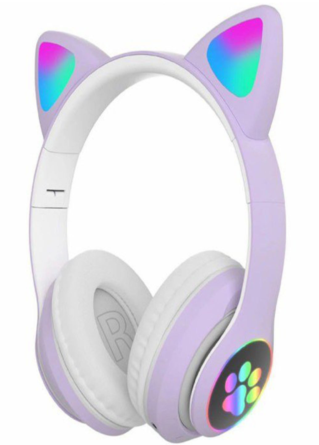 Бездротові Bluetooth навушники з котячими вушками з мікрофоном FM радіо + AUX, підсвічування Cat STN-28 (259504013)