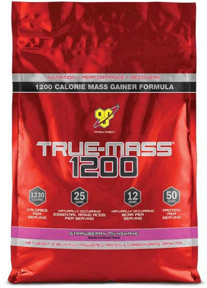 True-Mass 1200 4540 g /15 servings/ Strawberry BSN (256776902)