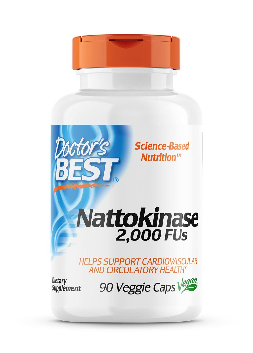 Наттокиназа Best Nattokinase, 2,000 FU, 90 Veggie Caps Doctor's Best (261926578)