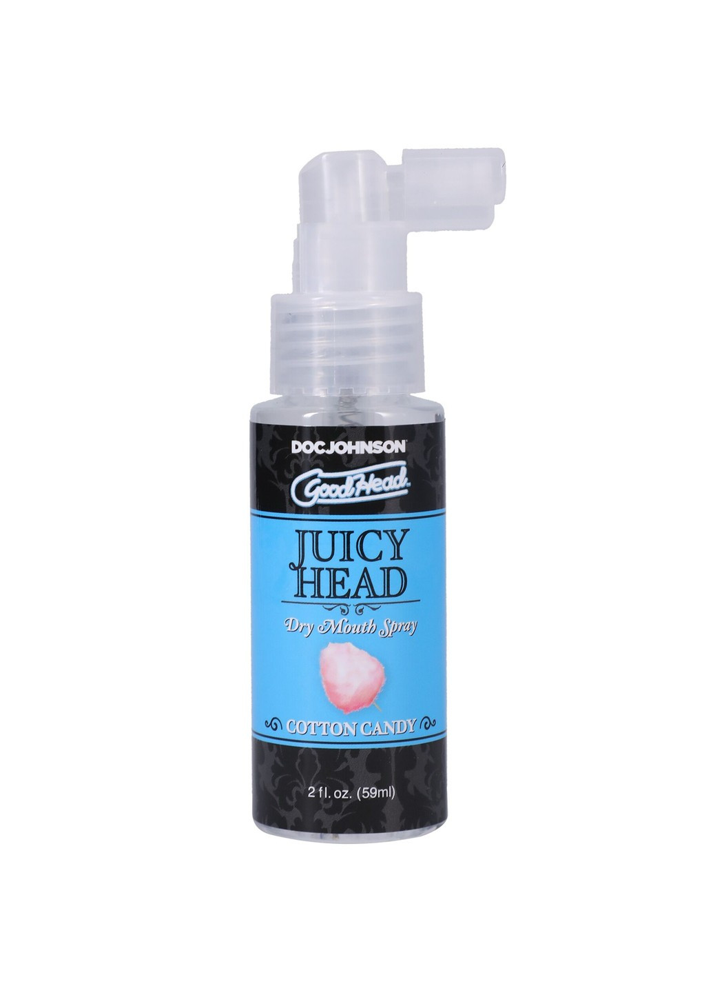 Зволожувальний спрей оральний GoodHead – Juicy Head Dry Mouth Spray – Cotton Candy 59мл Doc Johnson (266554611)