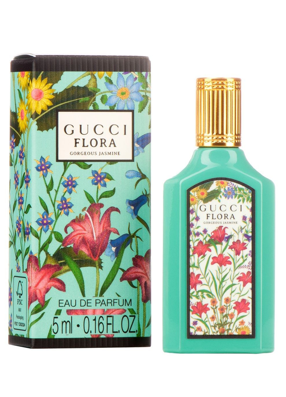 Парфюмированная вода Flora Gorgeous Jasmine (миниатюра), 5 мл Gucci (267402700)