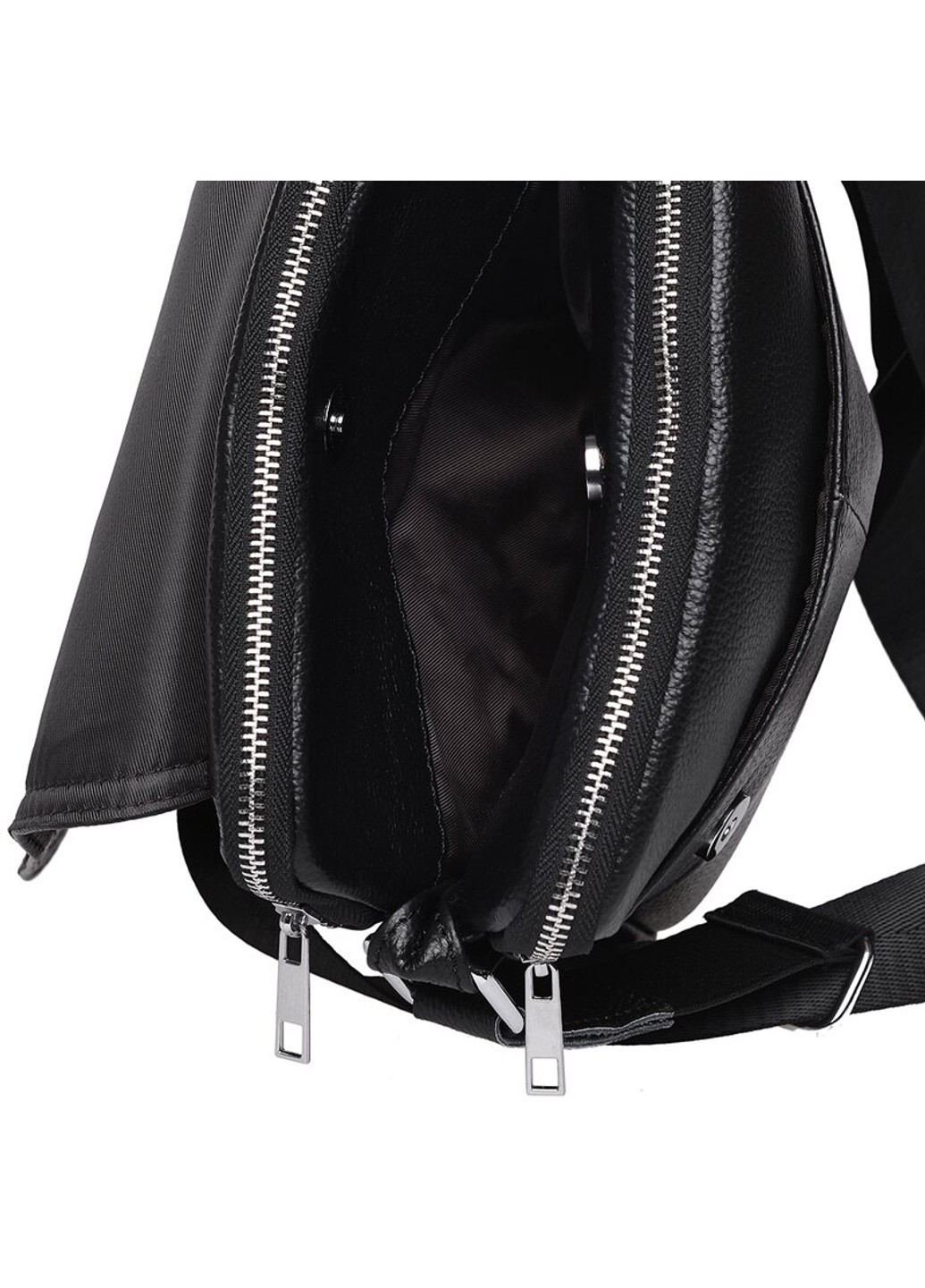 Мужская кожаная сумка через плечо K13508-black Keizer (266144046)