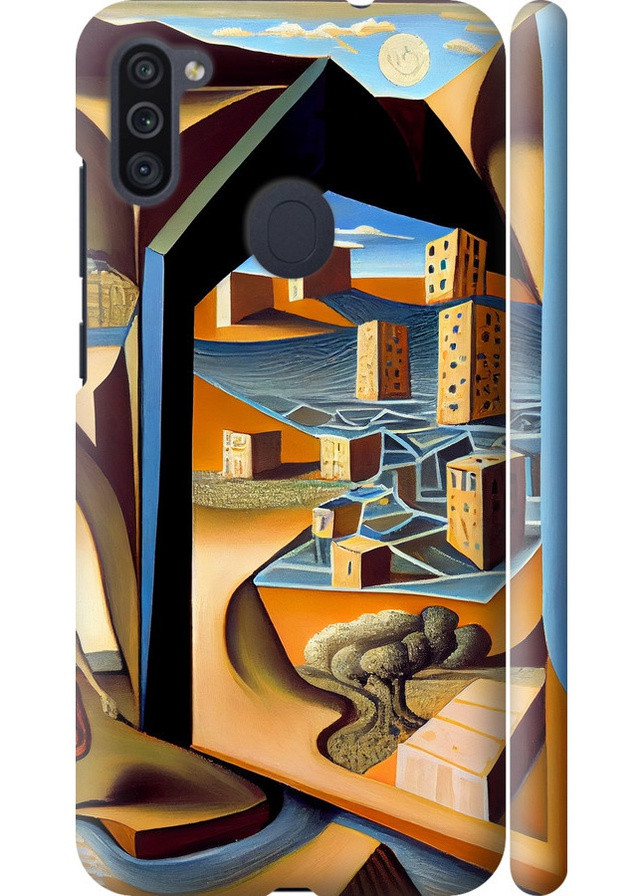 3D пластиковий матовий чохол '5618' для Endorphone Samsung Galaxy A11 A115F (258179733)