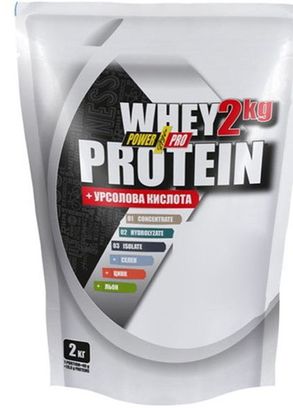 Whey Protein 2000 g /50 servings/ Strawberry Cream Power Pro (256724094)