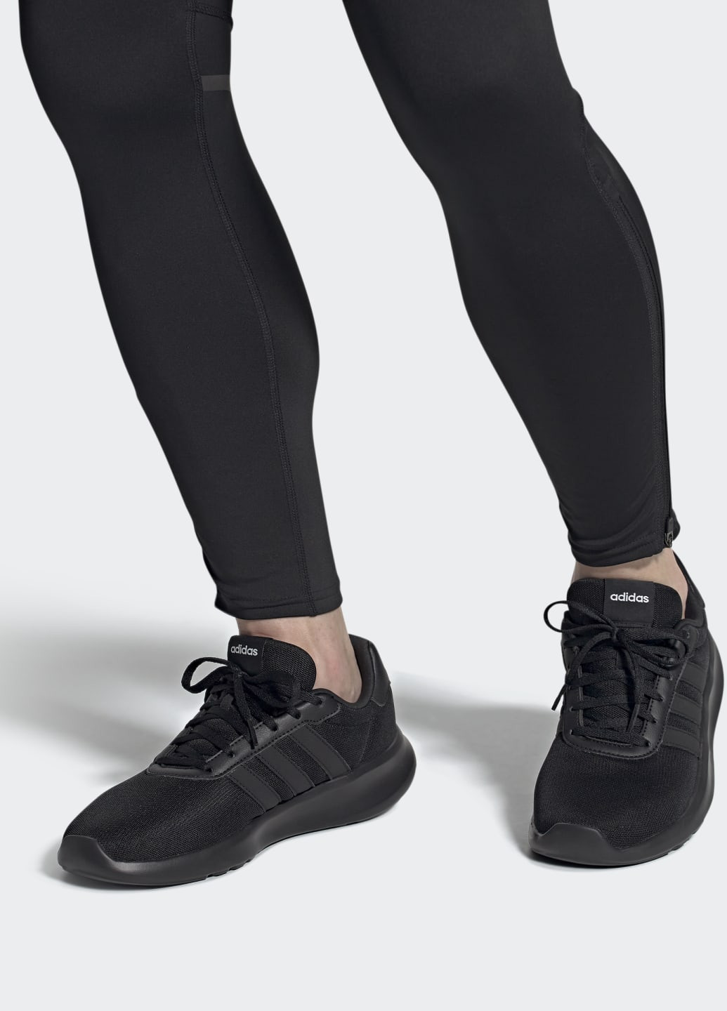 Черные всесезонные кроссовки lite racer 3.0 adidas