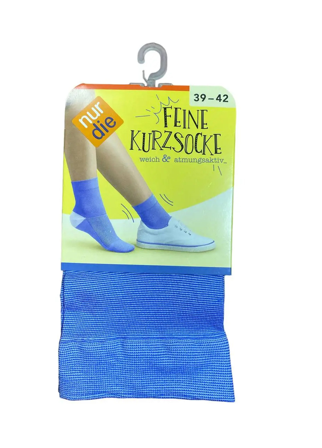 Жіночі шкарпетки суперм'які р. 39-42 Блакитний Nur Die 611504 (278015880)