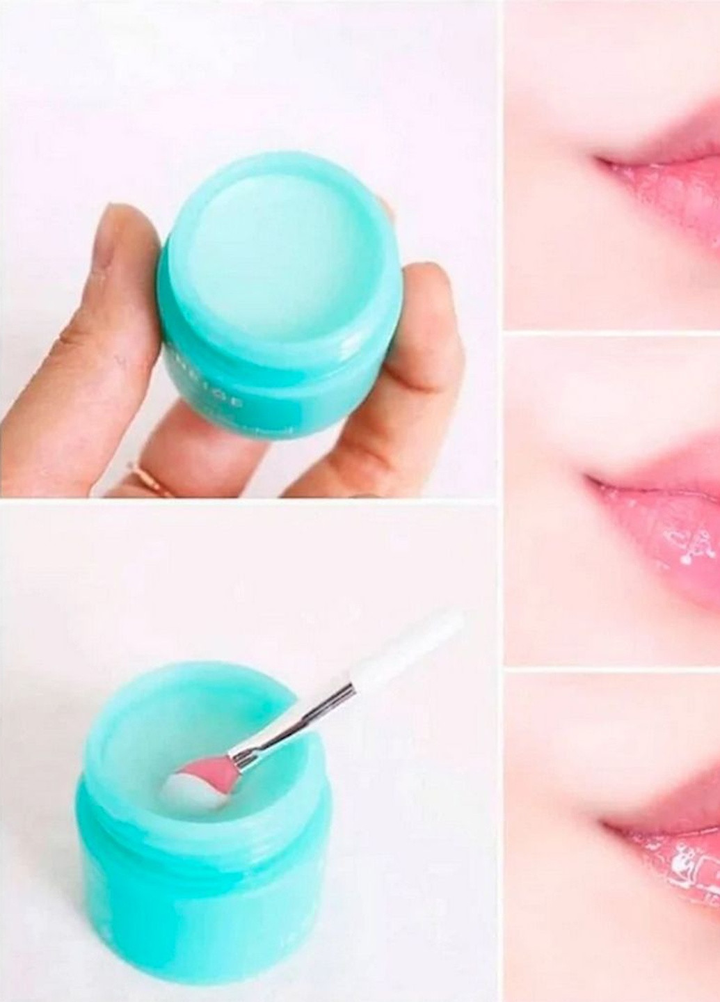 Маска для губ Mint Choco Lip Sleeping Mask з ароматом шоколаду та м'яти, 20 г LANEIGE (259350614)