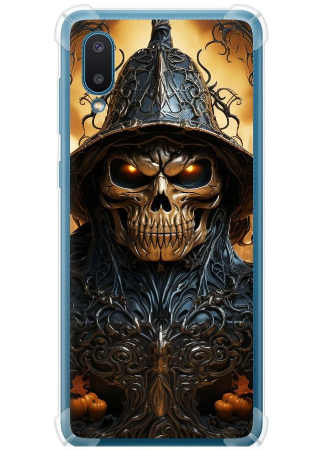 Силикон с усиленными углами чехол 'Череп 2' для Endorphone Samsung Galaxy A02 A022G (266807777)