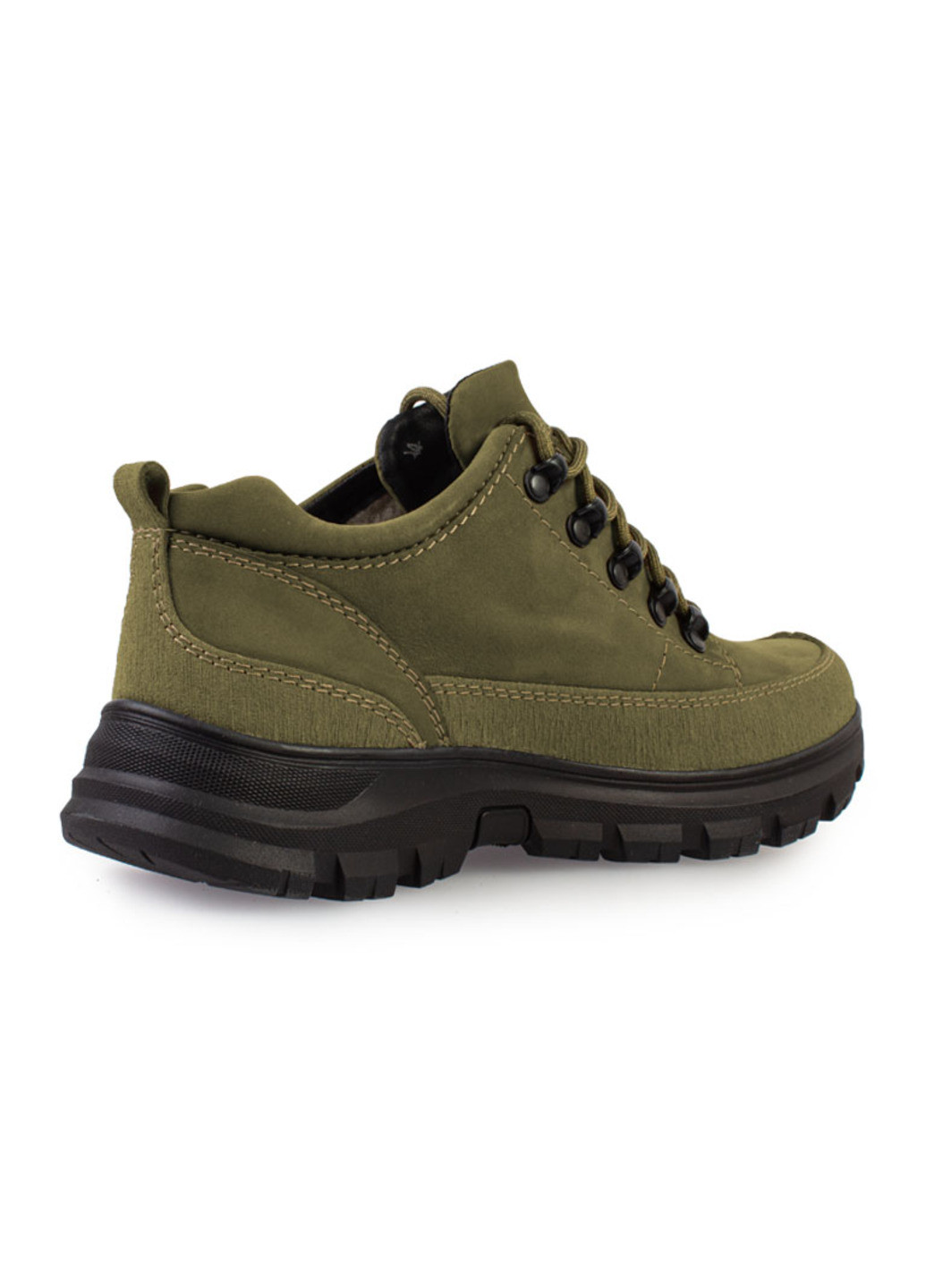 Зеленые зимние ботинки мужские бренда 9500963_(4) One Way