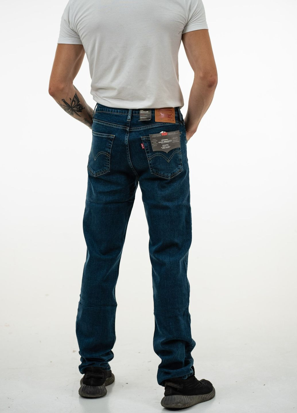 Темно-синие демисезонные джинсы мужские 506 Levi's