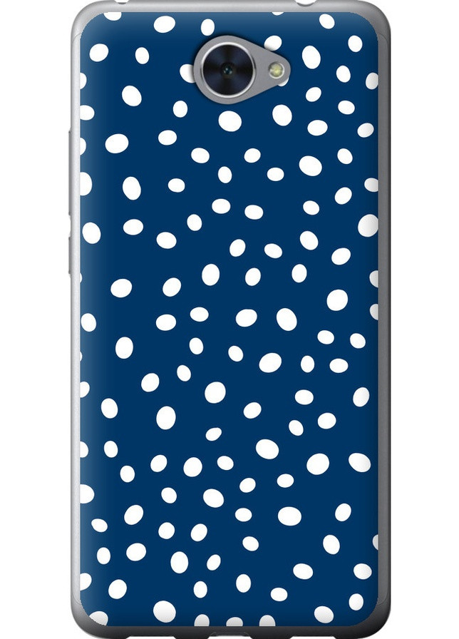 Силиконовый чехол 'Горошек v3' для Endorphone Huawei Y7 2017 (258091220)