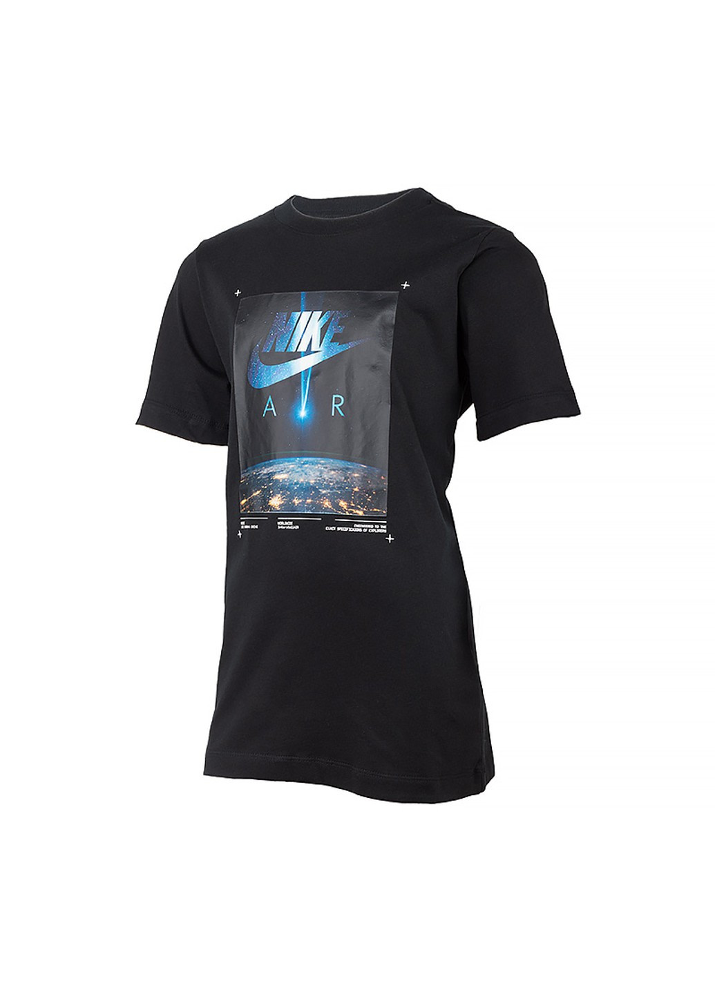 Черная демисезонная футболка b nsw tee create pack 2 Nike