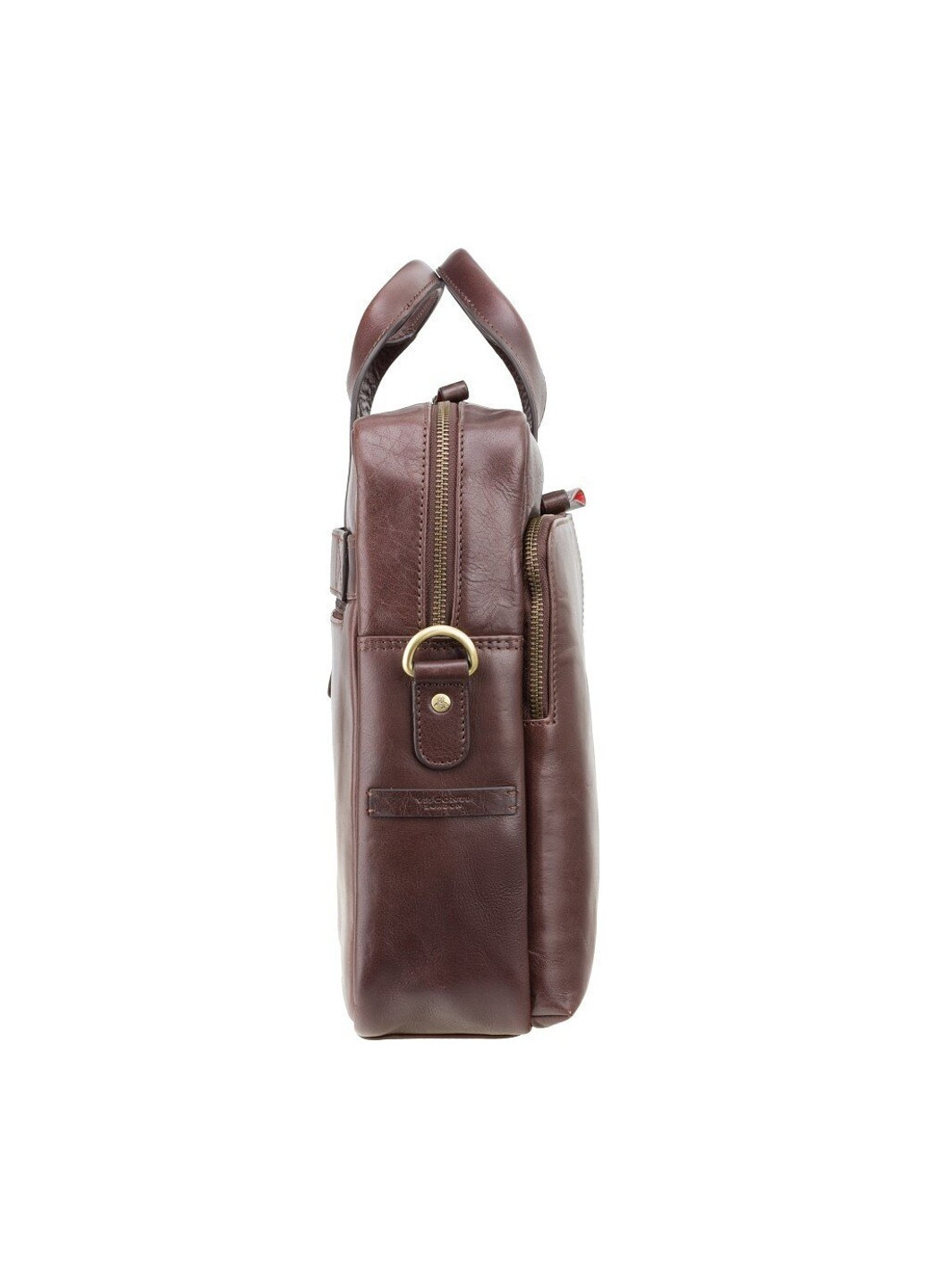 Мужская кожаная сумка с RFID защитой ml31 brn Visconti (262086628)