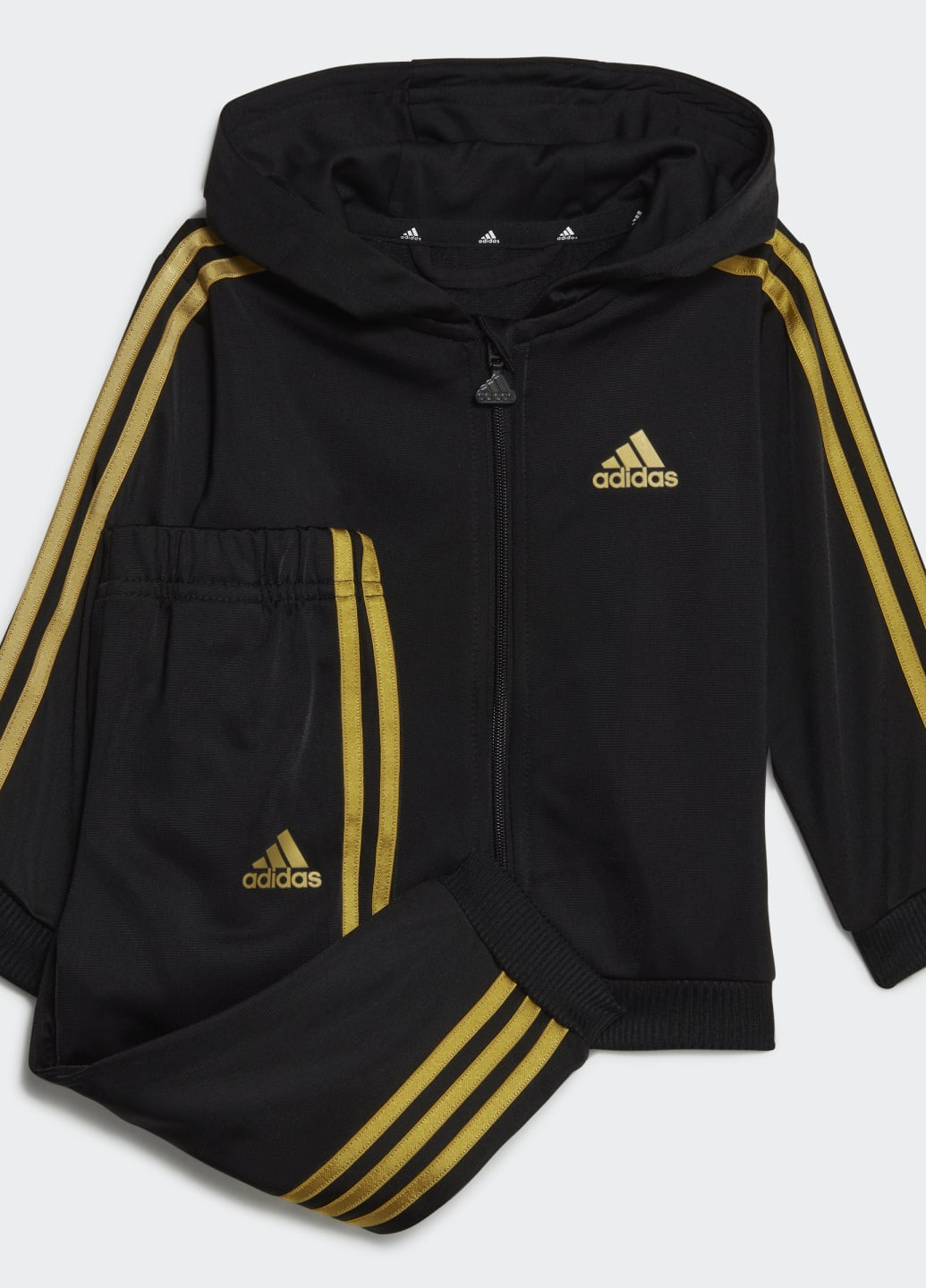 Спортивный костюм Essentials Shiny Hooded adidas (260474029)