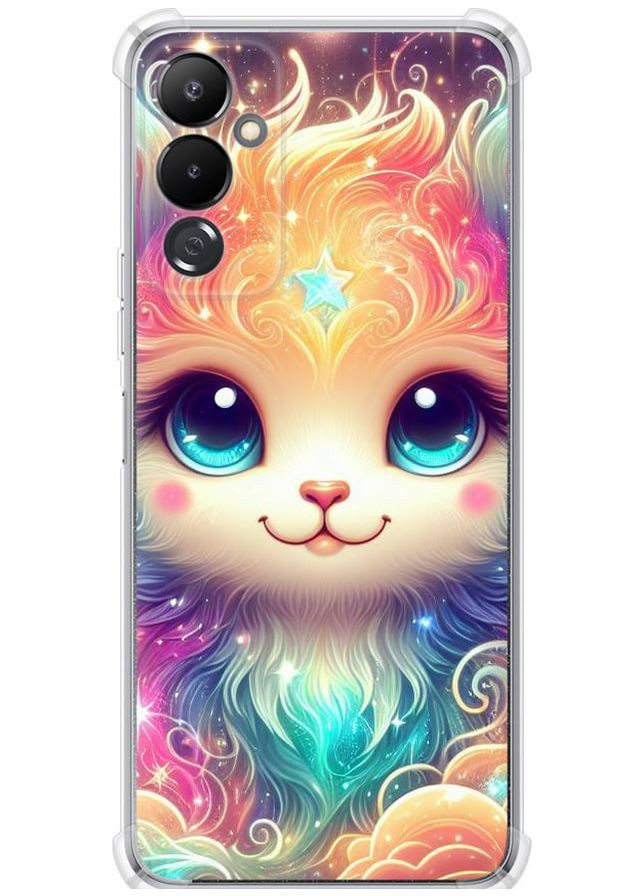 Силикон с усиленными углами чехол 'Сказочный котенок' для Endorphone Tecno Pova 4 LG7n (275463541)